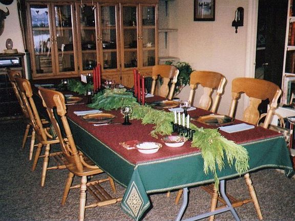 Christmas Dining Room
