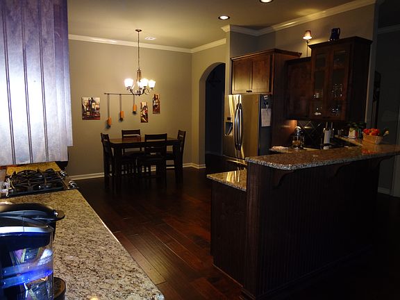Kitchen from the living room