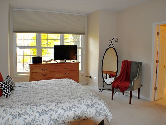 Coveted first floor master bedroom