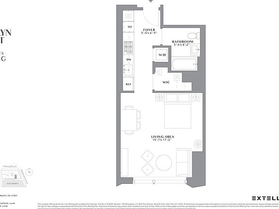 2nd image of 1 City Poin APT 17G