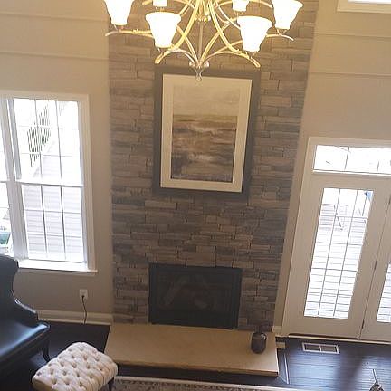 Living Room View Upstairs