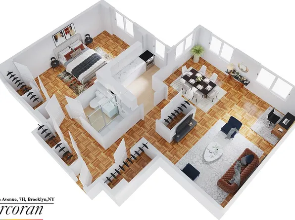 201 Clinton Ave APT 7H, Brooklyn, NY 11205