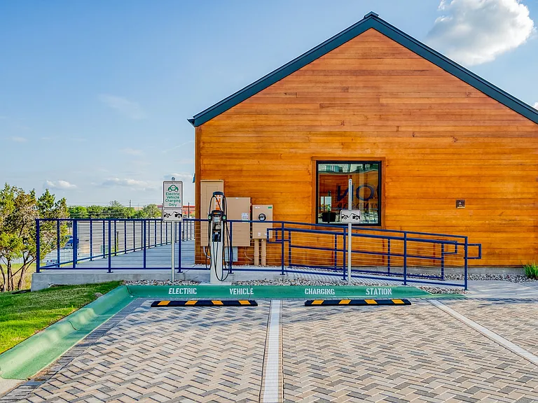 Our community features EV charging stations.
