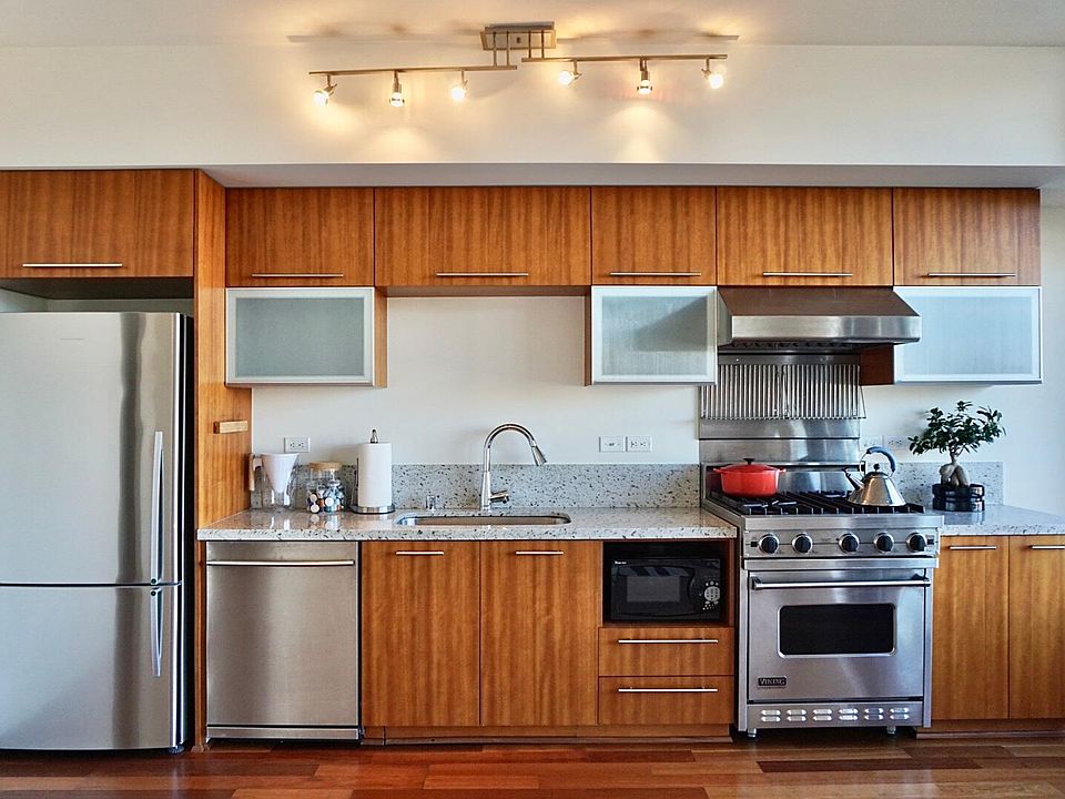 Kitchen with professional grade range