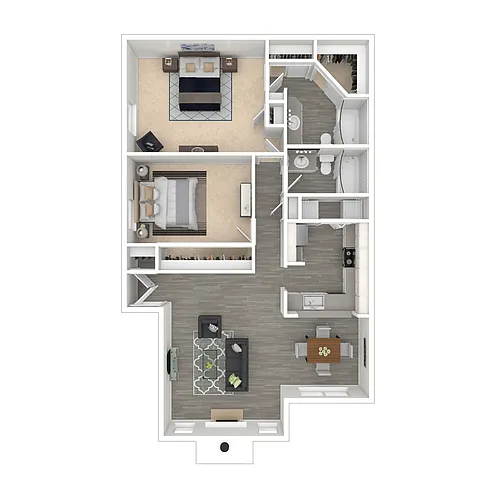 Floor plan B3