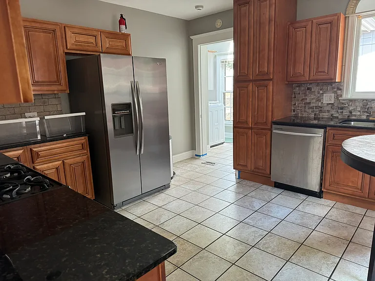Kitchen towards Back Door