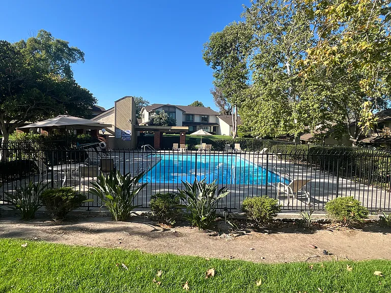 Pool near the property. There are two other larger pools (1 lap pool) with hot tubs and club house options.