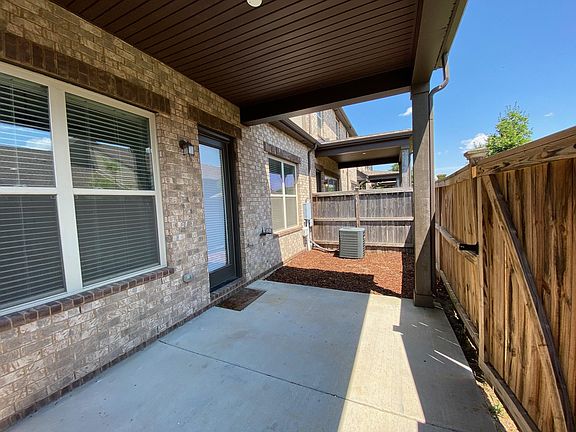 Covered Fenced in Patio