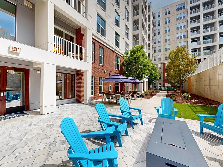 Enjoy the outdoor firepit