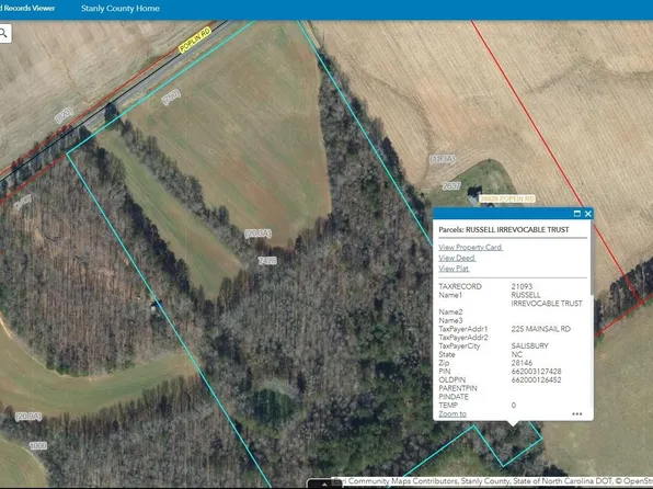 0 Poplin Rd, New London, NC 28127