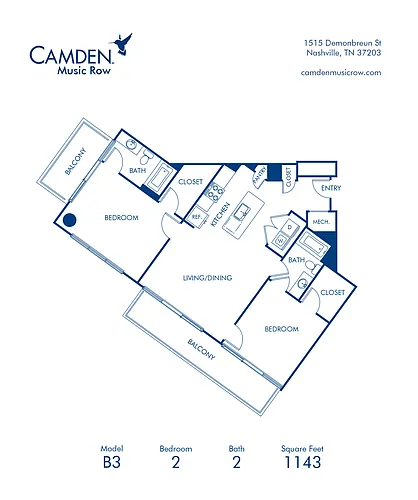 Floor plan B3