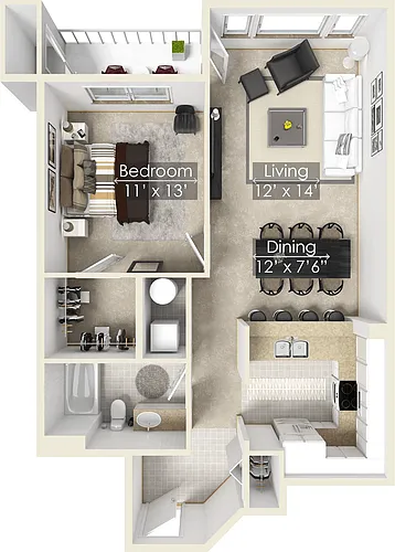 Floor plan SALMONBERRY