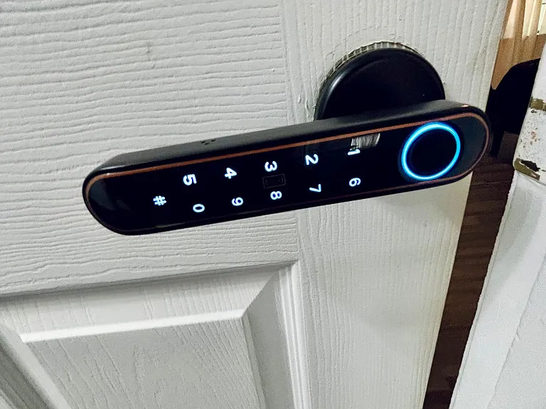 Secure keyless entry offers convenient access and added peace of mind for residents.