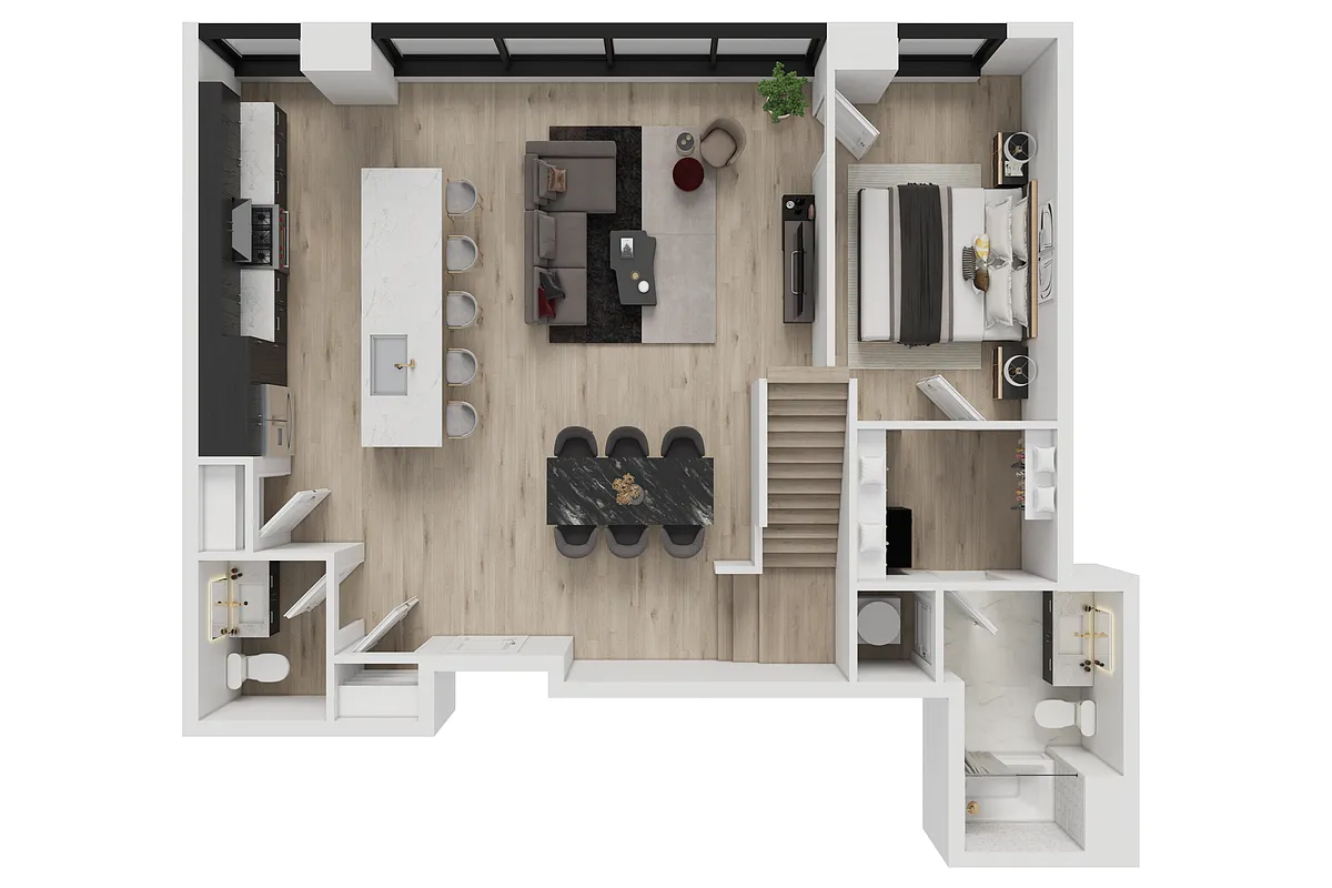 Floor plan Penthouse