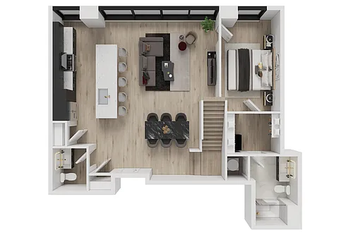 Floor plan Penthouse