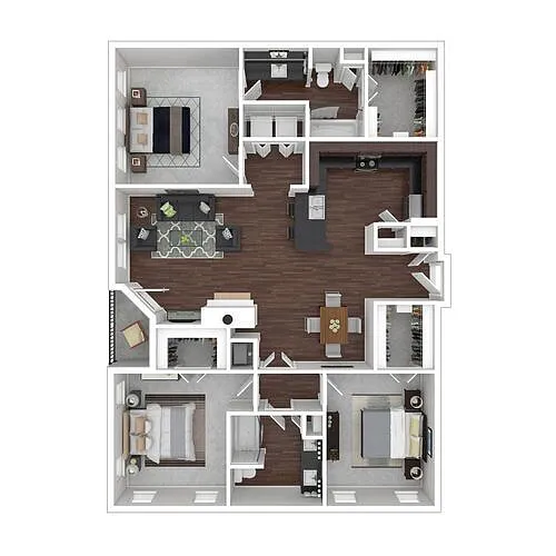Floor plan C1 Bluff