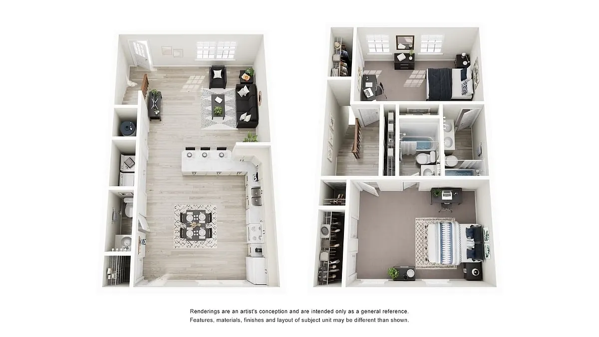 Floor plan 2 Bedroom Private Suites Price per bedroom