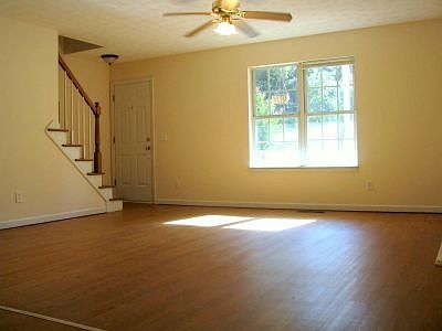 Spacious Family room with fireplace