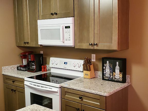 new stove & microwave