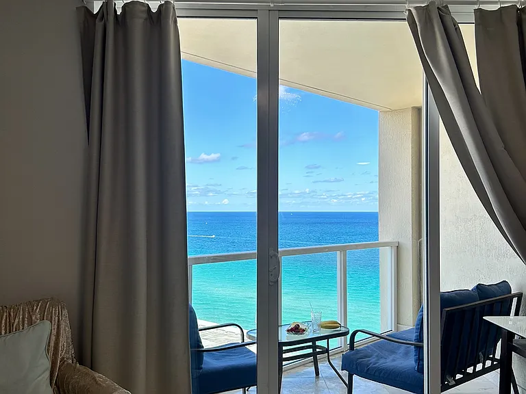 Private Balcony off the Master Bedroom _ A serene retreat with stunning views.
