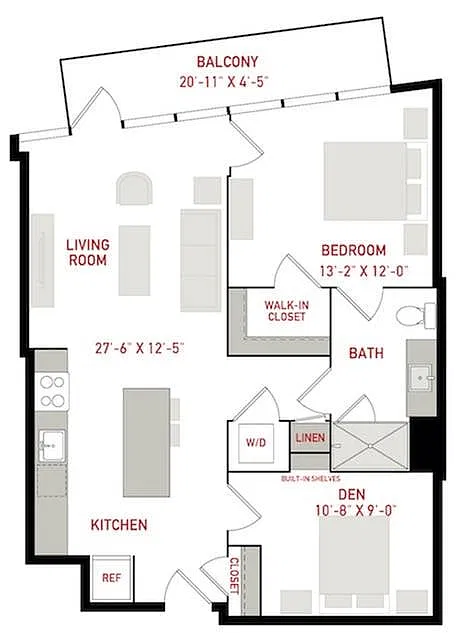 Floor plan The Brown