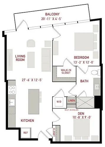 Floor plan The Brown