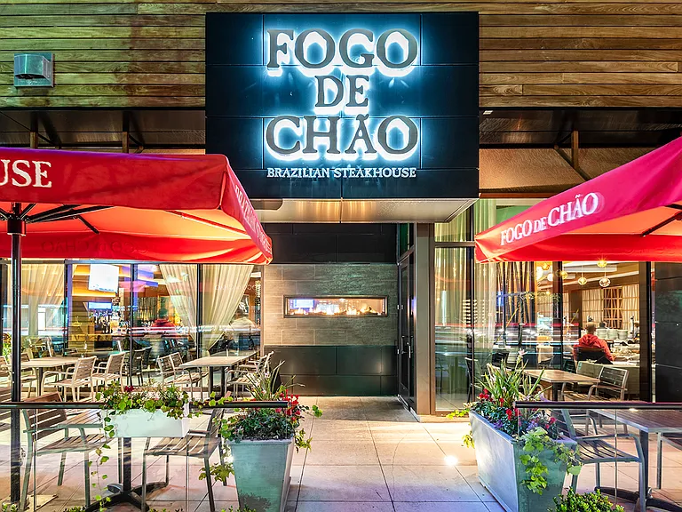 On site dining with Fogo De Chao