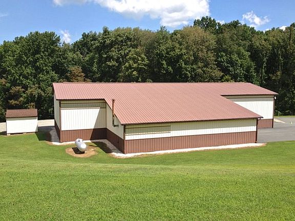 Side & Back of Pole Bldg.