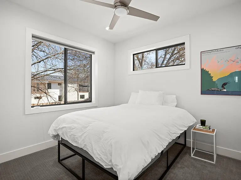 3rd bedroom with reach-in closet