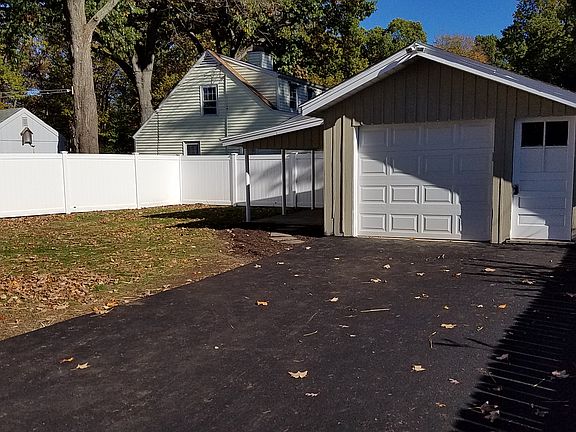 Garage and Rear Yard