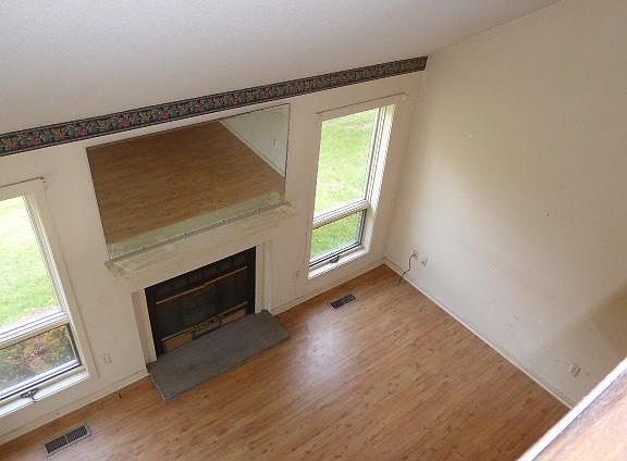 loft overlooking living room