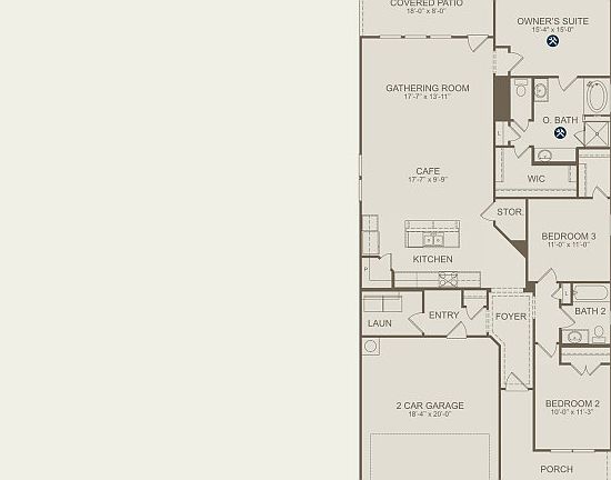 Oakmont Floor Plan, Quick Move-In Home, Floor 1