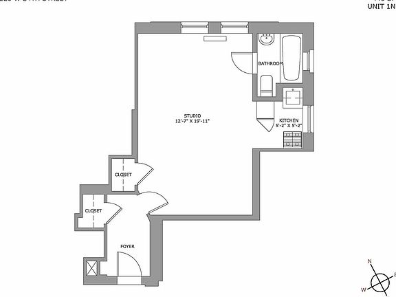 2nd image of 220 W 24th St #2201N