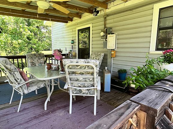 Patio at cottage