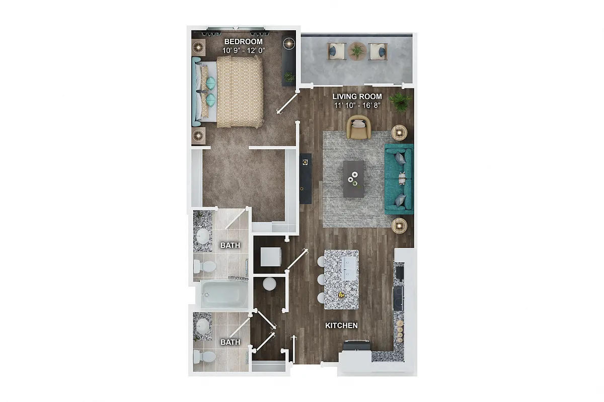 Floor plan A1A