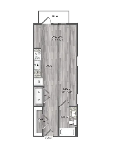 Floor plan E1