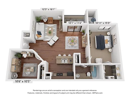 Floor plan 2X1-915