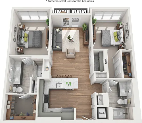 Floor plan B1