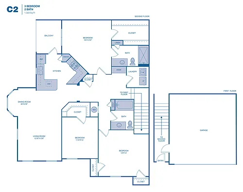 Floor plan C2