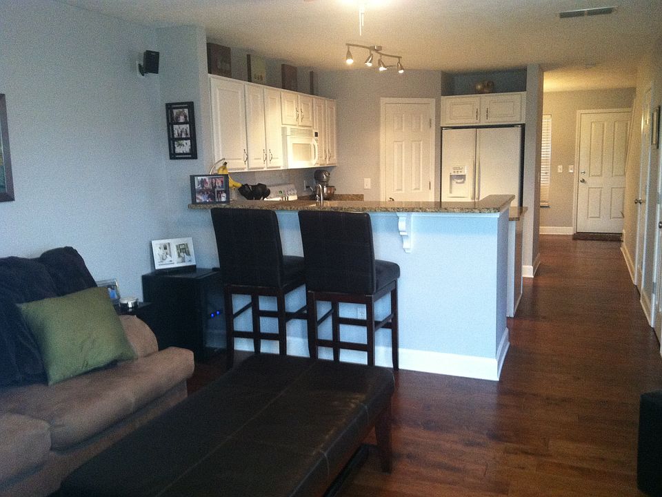 Open Living Room & Kitchen