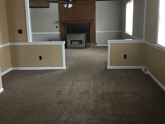 Dining area and cozy den