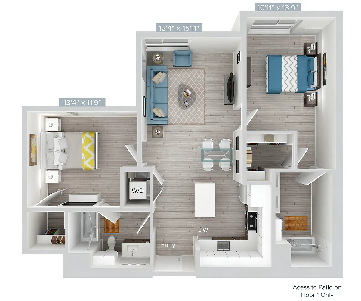 Floor plan B10-1040SF