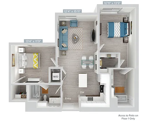 Floor plan B10-1040SF