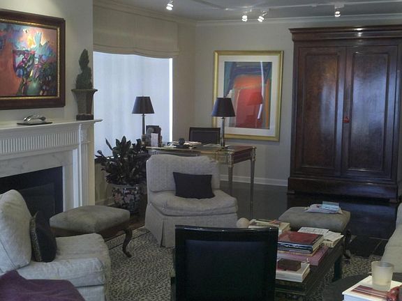 Living Room with Fireplace