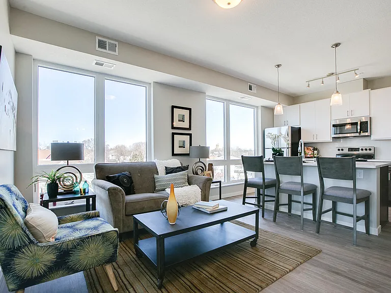 You'll love our open floor plans with large windows and generous natural lighting.