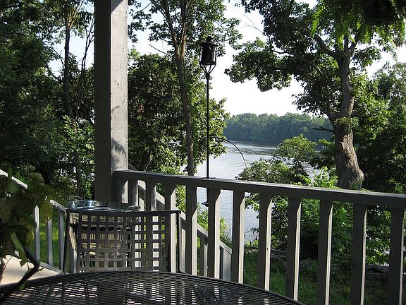 Lake view from back porch