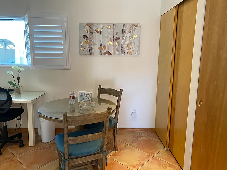 dinning area and cosets