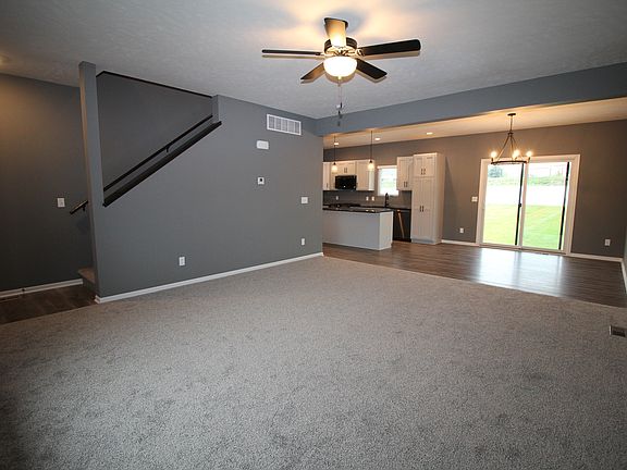 Image shows upgraded painted trim doors.