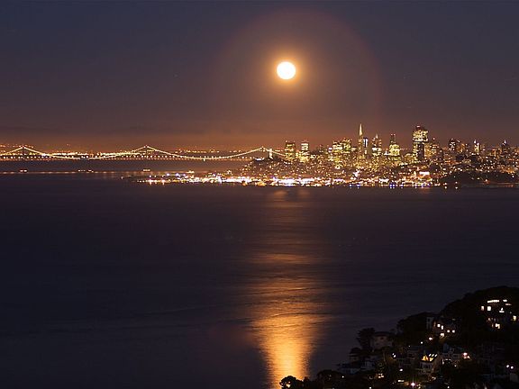 SF Full Moon over SF