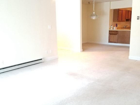 Spacious living and dining room